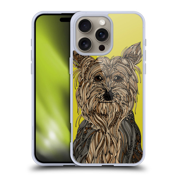Valentina Dogs Yorkshire Terrier Soft Gel Case for Apple iPhone 16 Pro Max