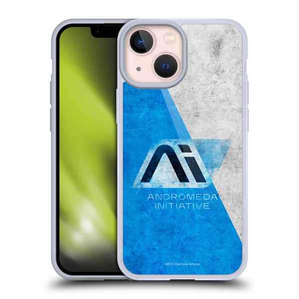 EA Bioware Mass Effect Andromeda Graphics Initiative Distressed Soft Gel Case for Apple iPhone 13 Mini