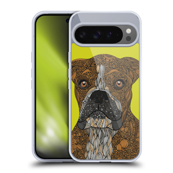 Valentina Dogs Boxer Soft Gel Case for Google Pixel 9 Pro XL