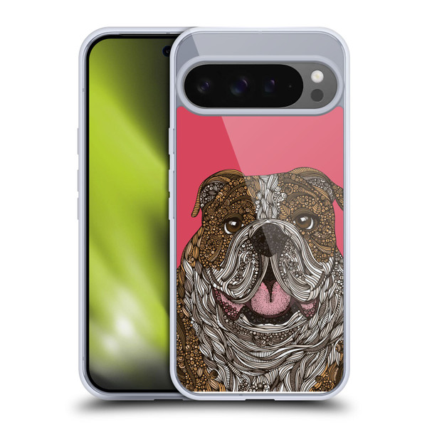 Valentina Dogs English Bulldog Soft Gel Case for Google Pixel 9 Pro XL
