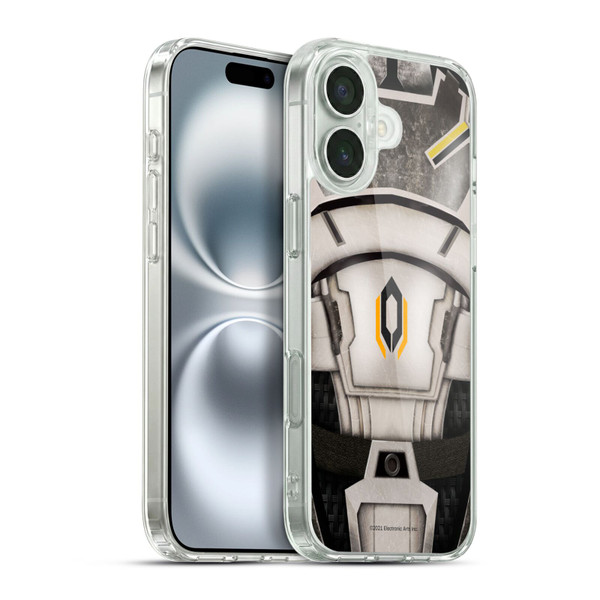 EA Bioware Mass Effect Armor Collection Cerberus Soft Gel Case for Apple iPhone 16 Plus & MagSafe
