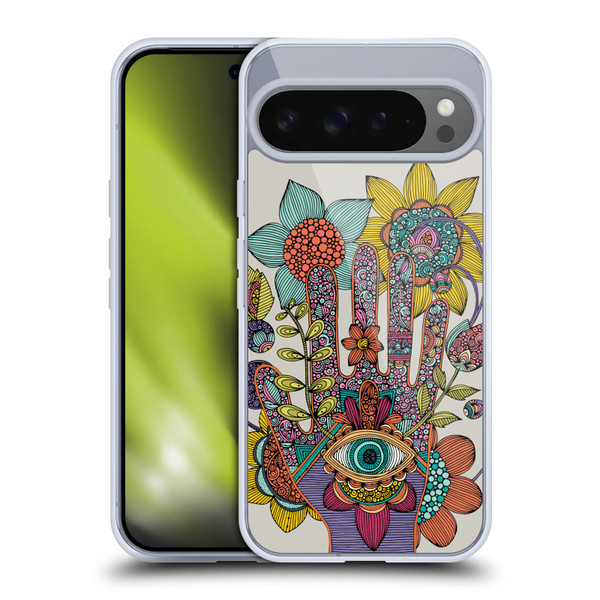 Valentina Symbols Illustration Hamsa Soft Gel Case for Google Pixel 9 Pro XL