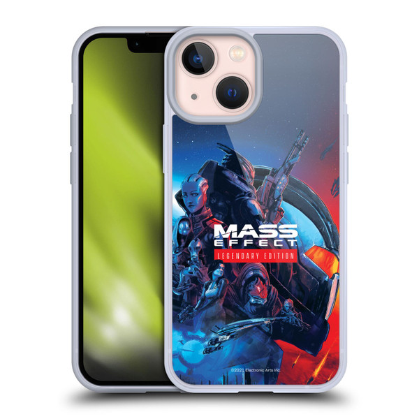 EA Bioware Mass Effect Legendary Graphics Key Art Soft Gel Case for Apple iPhone 13 Mini