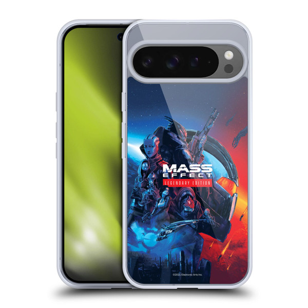 EA Bioware Mass Effect Legendary Graphics Key Art Soft Gel Case for Google Pixel 9 Pro XL