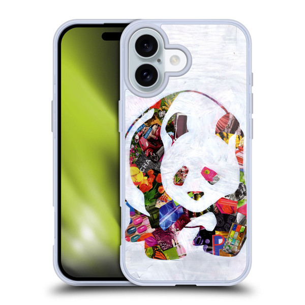 Artpoptart Animals Panda Soft Gel Case for Apple iPhone 16