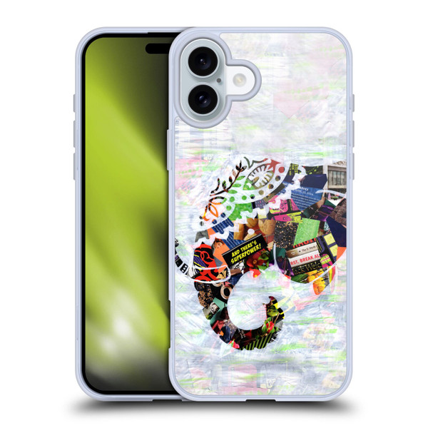 Artpoptart Animals Elephant Soft Gel Case for Apple iPhone 16 Plus