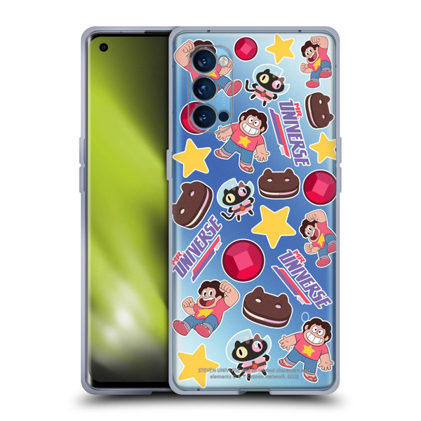 Steven Universe Graphics Icons Soft Gel Case for OPPO Reno 4 Pro 5G