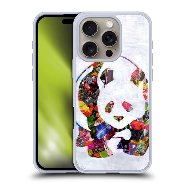 Artpoptart Animals Panda Soft Gel Case for Apple iPhone 16 Pro
