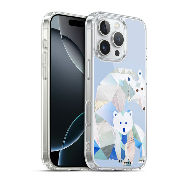 Artpoptart Animals Polar Bears Soft Gel Case for Apple iPhone 16 Pro & MagSafe
