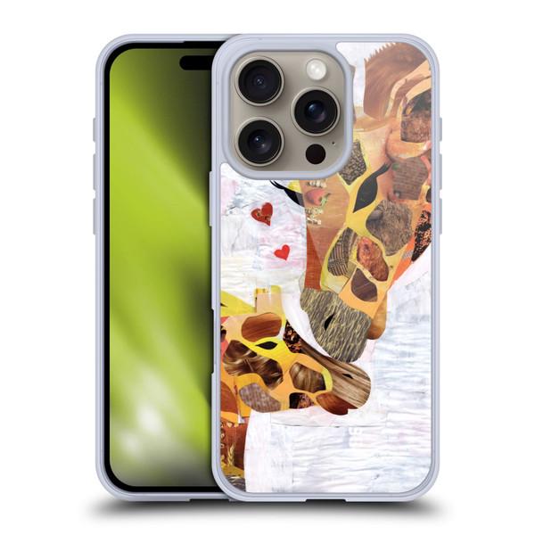 Artpoptart Animals Sweet Giraffes Soft Gel Case for Apple iPhone 16 Pro