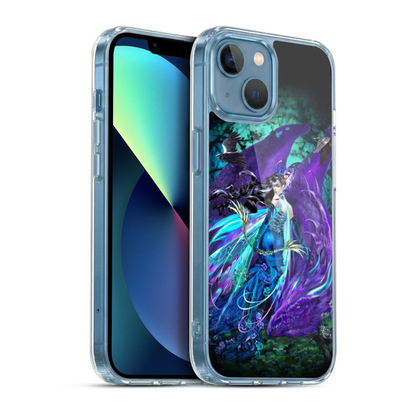 Ruth Thompson Dragons Sagittarius Soft Gel Case for Apple iPhone 13 Mini & MagSafe