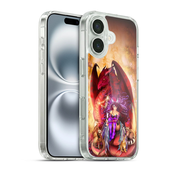 Ruth Thompson Dragons Capricorn Soft Gel Case for Apple iPhone 16 & MagSafe