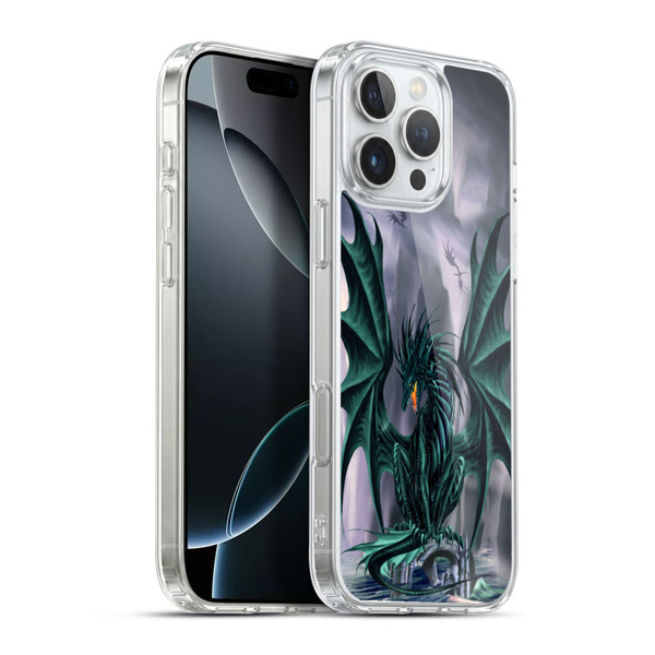 Ruth Thompson Dragons Jade Soft Gel Case for Apple iPhone 16 Pro Max & MagSafe