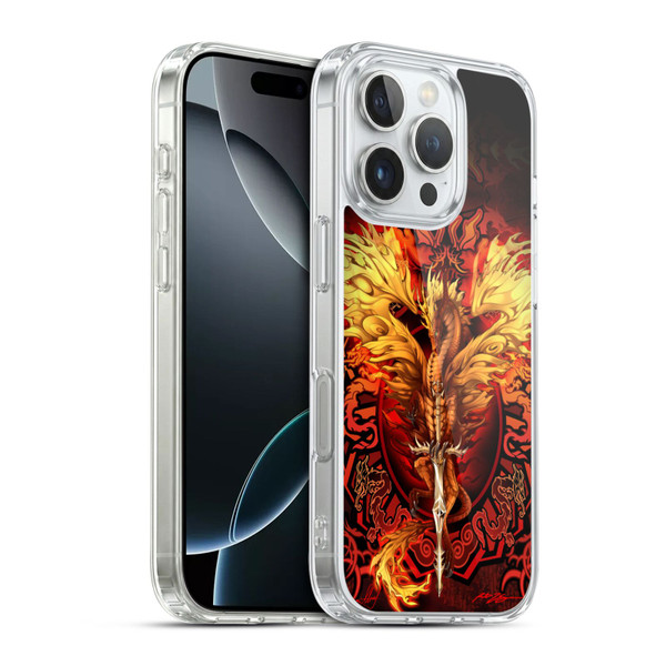 Ruth Thompson Dragons Flameblade Soft Gel Case for Apple iPhone 16 Pro & MagSafe
