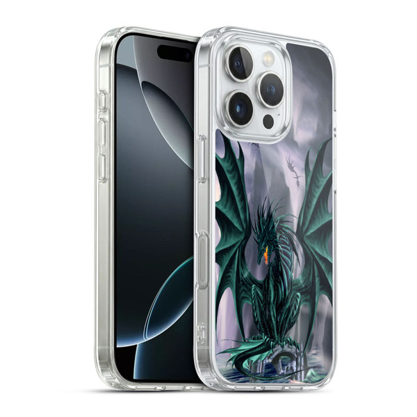 Ruth Thompson Dragons Jade Soft Gel Case for Apple iPhone 16 Pro & MagSafe