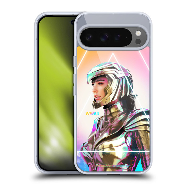 Wonder Woman 1984 80's Graphics Golden Armour 3 Soft Gel Case for Google Pixel 9 Pro XL