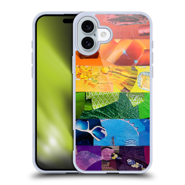 Artpoptart Flags LGBT Soft Gel Case for Apple iPhone 16 Plus & MagSafe