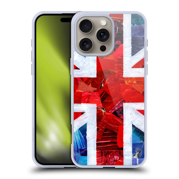 Artpoptart Flags Union Jack Soft Gel Case for Apple iPhone 16 Pro Max & MagSafe