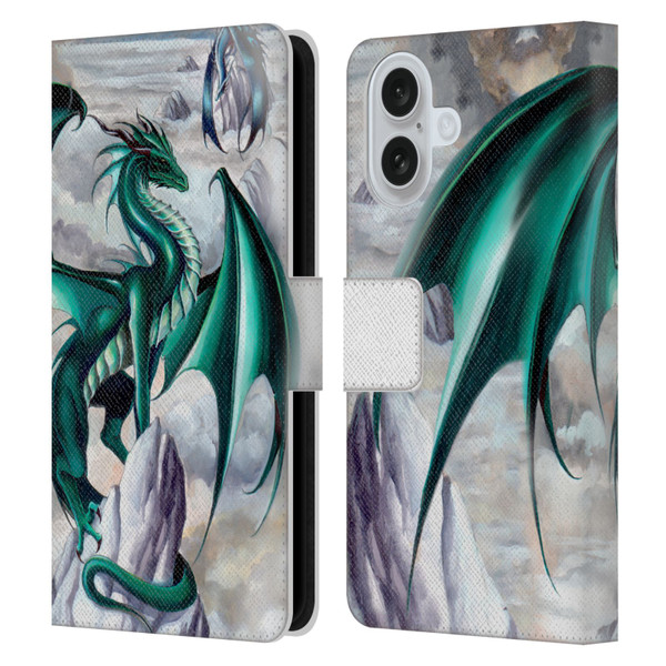 Ruth Thompson Dragons 2 Temptest Leather Book Wallet Case Cover For Apple iPhone 16
