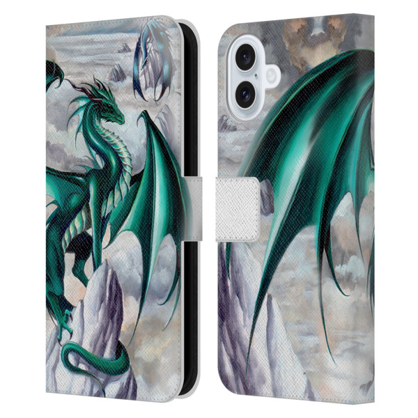 Ruth Thompson Dragons 2 Temptest Leather Book Wallet Case Cover For Apple iPhone 16 Plus