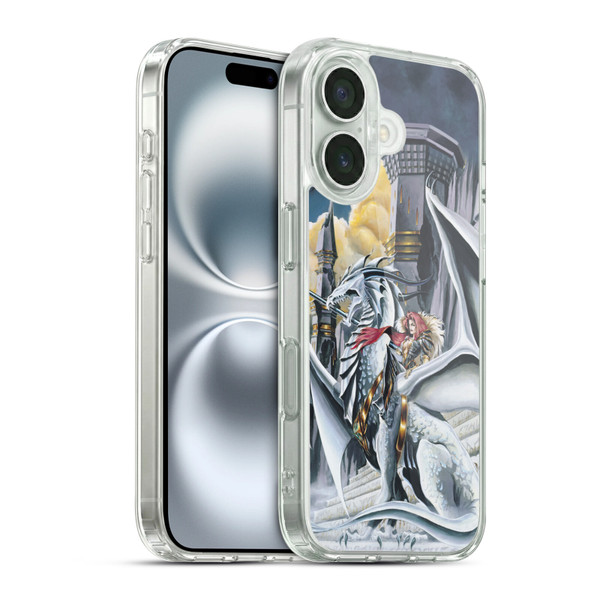 Ruth Thompson Dragons 2 Warring Tribes Soft Gel Case for Apple iPhone 16 & MagSafe