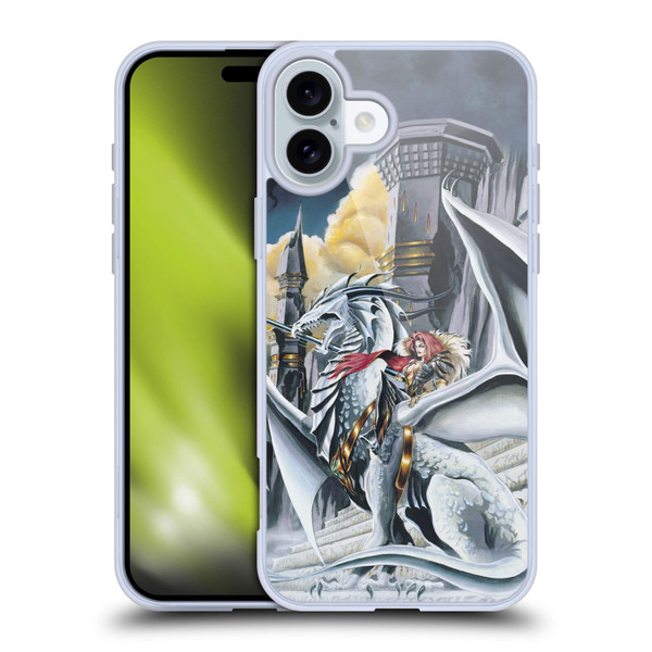 Ruth Thompson Dragons 2 Warring Tribes Soft Gel Case for Apple iPhone 16 Plus