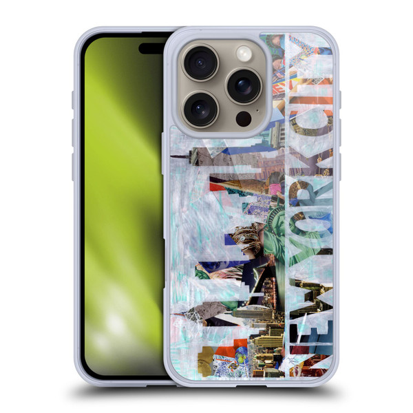 Artpoptart Travel New York Soft Gel Case for Apple iPhone 16 Pro