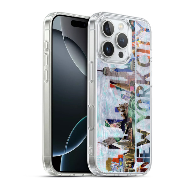 Artpoptart Travel New York Soft Gel Case for Apple iPhone 16 Pro & MagSafe