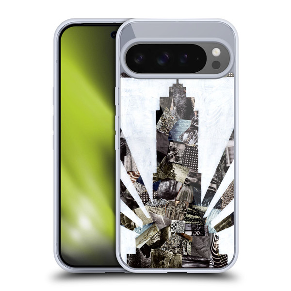 Artpoptart Travel Empire State Soft Gel Case for Google Pixel 9 Pro XL