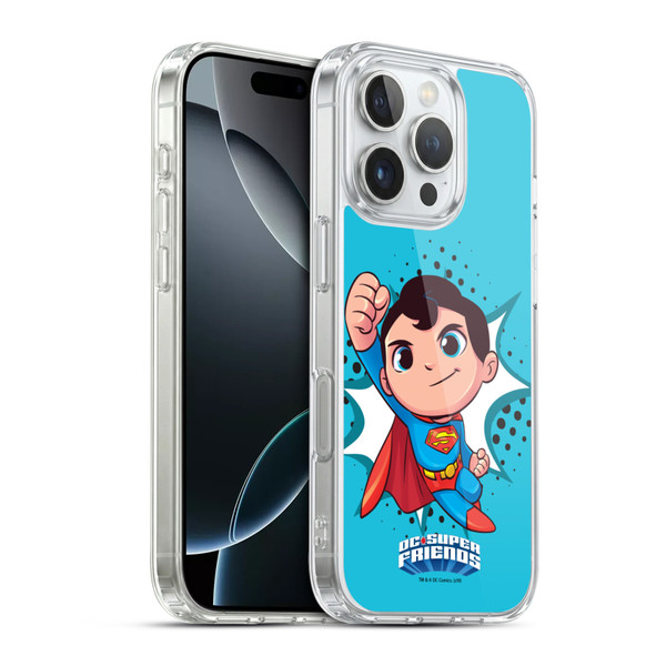 Super Friends DC Comics Toddlers 1 Superman Soft Gel Case for Apple iPhone 16 Pro & MagSafe