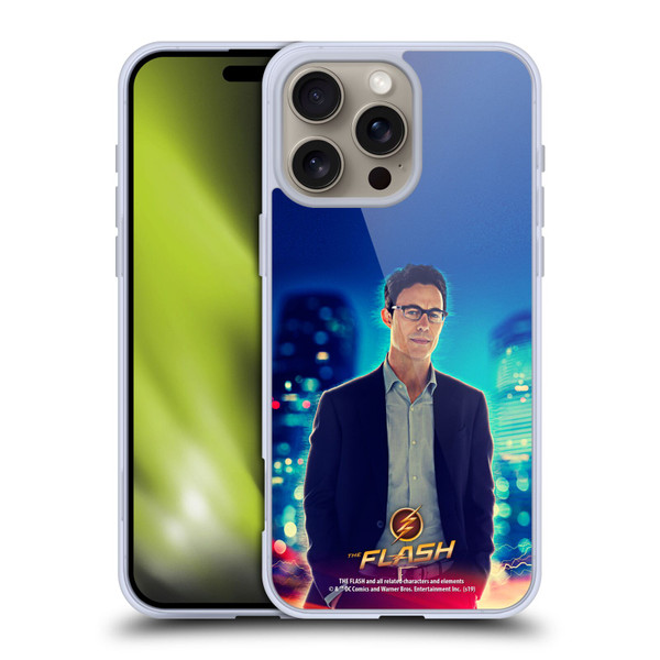 The Flash TV Series Character Art Harrison Wells Soft Gel Case for Apple iPhone 16 Pro Max & MagSafe