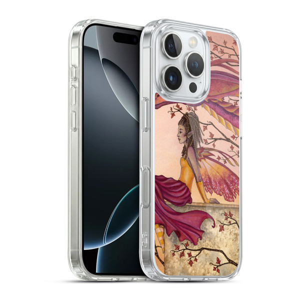 Amy Brown Elemental Series Greeting The Dawn Soft Gel Case for Apple iPhone 16 Pro & MagSafe