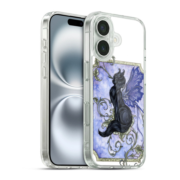 Amy Brown Folklore Fairy Cat Soft Gel Case for Apple iPhone 16 & MagSafe