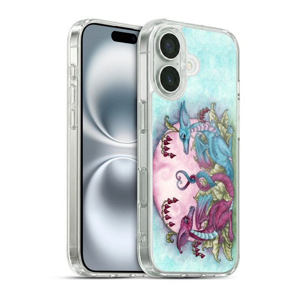Amy Brown Folklore Love Dragons Soft Gel Case for Apple iPhone 16 & MagSafe