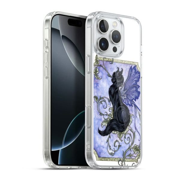 Amy Brown Folklore Fairy Cat Soft Gel Case for Apple iPhone 16 Pro Max & MagSafe