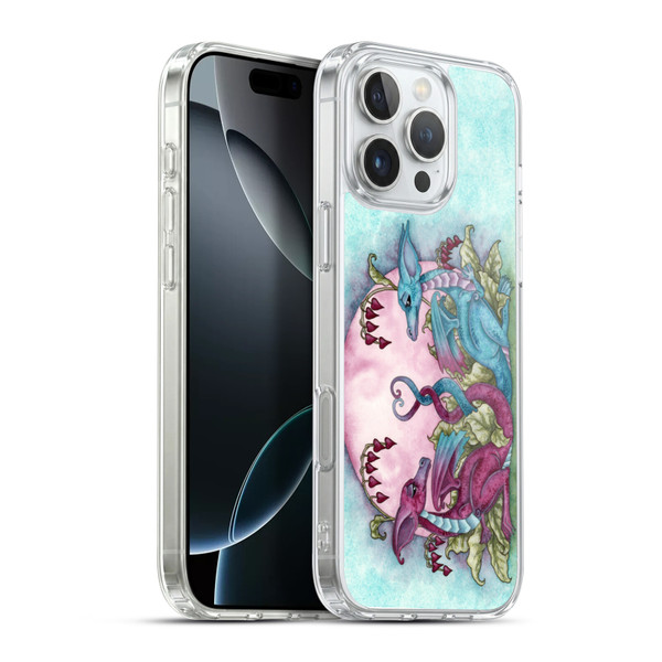 Amy Brown Folklore Love Dragons Soft Gel Case for Apple iPhone 16 Pro Max & MagSafe