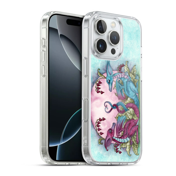 Amy Brown Folklore Love Dragons Soft Gel Case for Apple iPhone 16 Pro & MagSafe