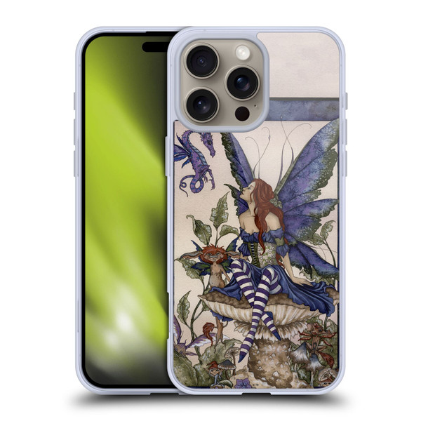 Amy Brown Pixies Bottom Of The Garden Soft Gel Case for Apple iPhone 16 Pro Max