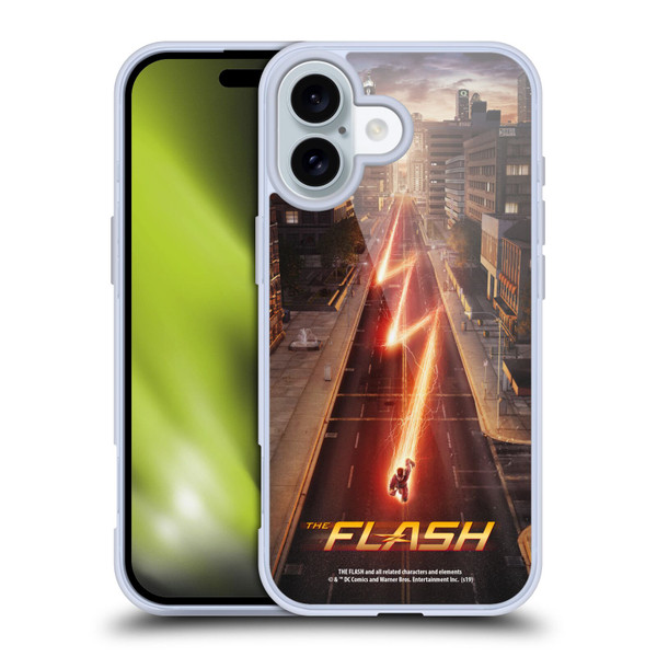 The Flash TV Series Poster Barry Soft Gel Case for Apple iPhone 16