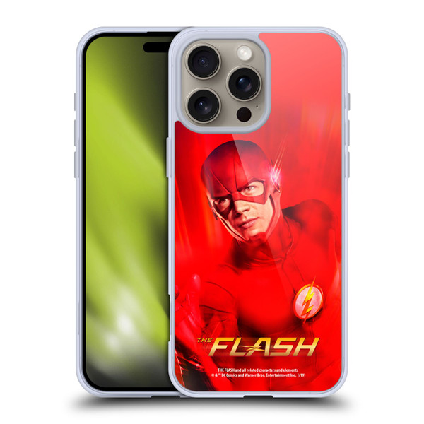 The Flash TV Series Poster Barry Red Soft Gel Case for Apple iPhone 16 Pro Max