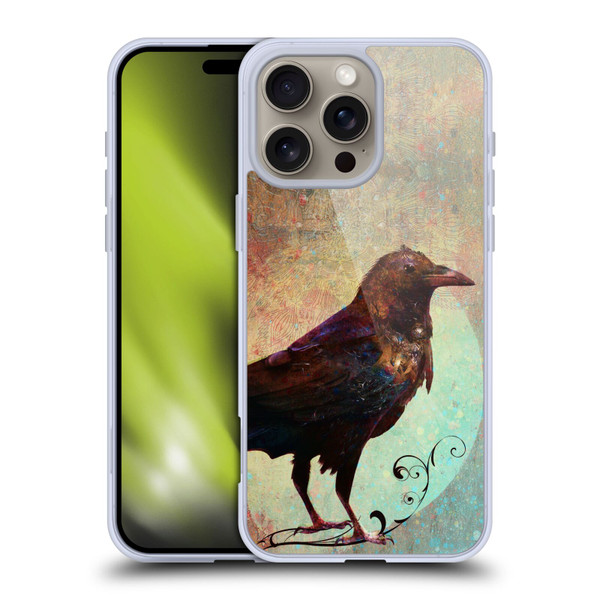Jena DellaGrottaglia Animals Crow Soft Gel Case for Apple iPhone 16 Pro Max & MagSafe