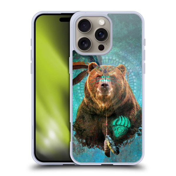 Jena DellaGrottaglia Animals Bear Soft Gel Case for Apple iPhone 16 Pro Max & MagSafe