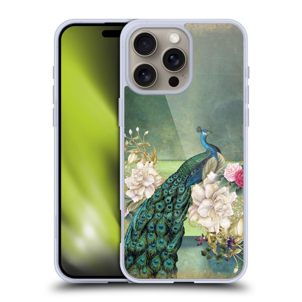 Jena DellaGrottaglia Animals Peacock Soft Gel Case for Apple iPhone 16 Pro Max & MagSafe