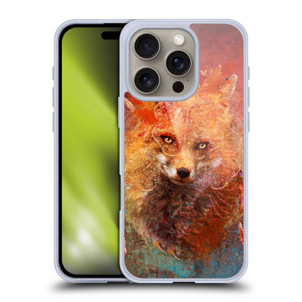 Jena DellaGrottaglia Animals Fox Soft Gel Case for Apple iPhone 16 Pro & MagSafe