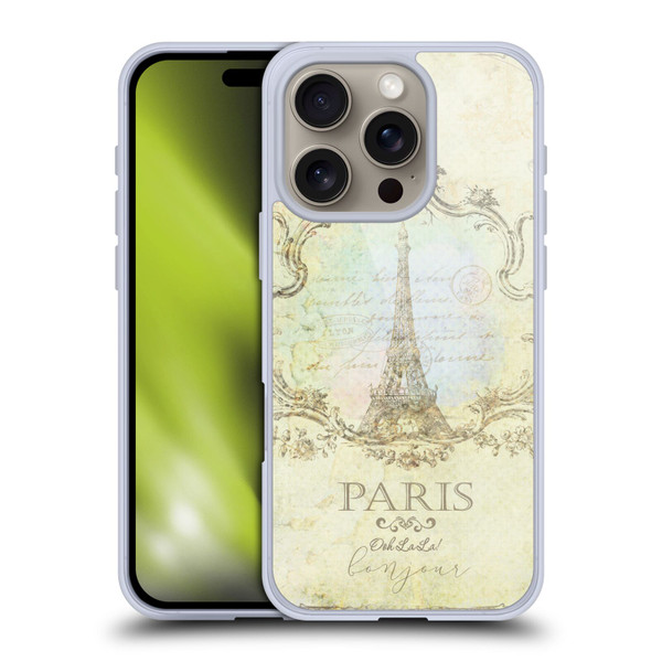 Jena DellaGrottaglia Assorted Paris My Embrace Soft Gel Case for Apple iPhone 16 Pro