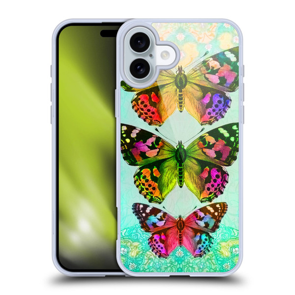 Jena DellaGrottaglia Insects Butterflies 2 Soft Gel Case for Apple iPhone 16 Plus