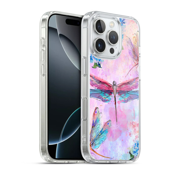 Jena DellaGrottaglia Insects Dragonflies Soft Gel Case for Apple iPhone 16 Pro & MagSafe