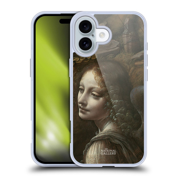 The National Gallery Art The Virgin Of The Rocks Soft Gel Case for Apple iPhone 16