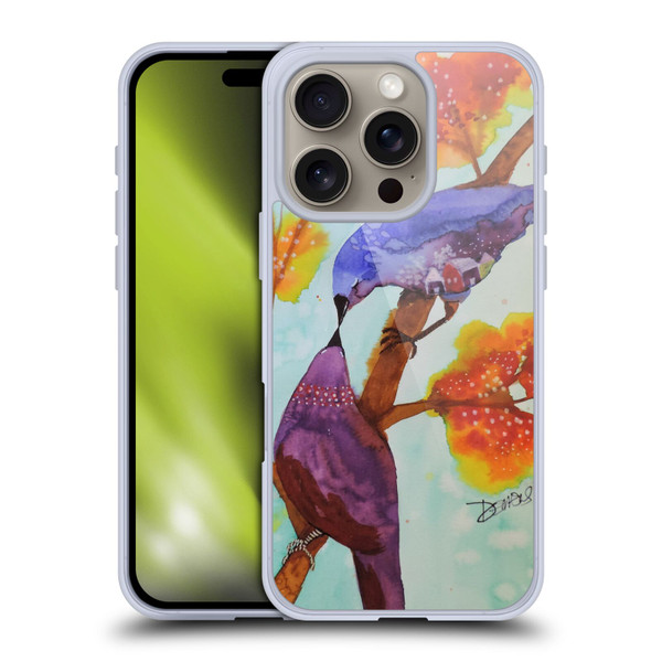 Sylvie Demers Birds 3 Kissing Soft Gel Case for Apple iPhone 16 Pro