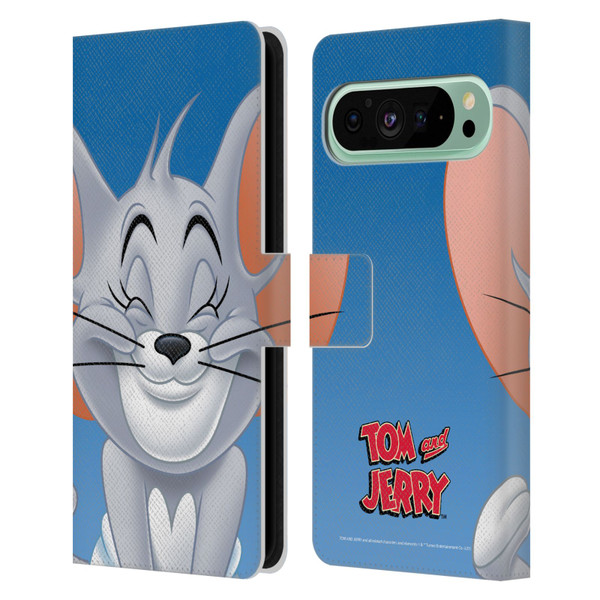 Tom and Jerry Full Face Nibbles Leather Book Wallet Case Cover For Google Pixel 9 Pro XL